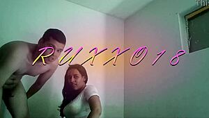 She records herself getting her mouth fucked passionately