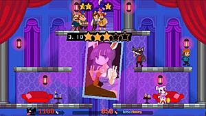 Hentai game pornplay: Monster and Bunny girl in furry sex