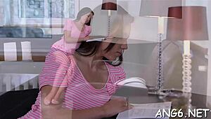 gorgeous darling drives hunk insane with skillful fellatio