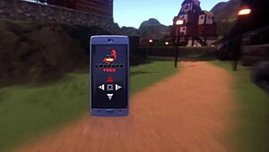 Dominant elf woman fucks crabs in hentai game