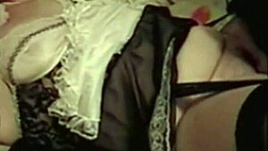 french maid eaten out in stockings