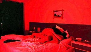 teen amateur watches horror movie while getting cum in mouth from partner