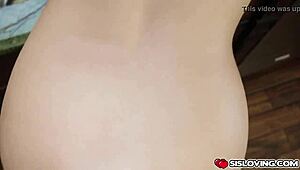 Stepbro Pounds Kenzie Green's Tight Pussy Hard