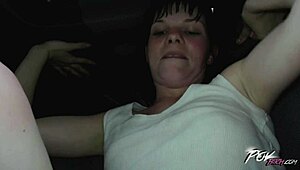 Watch this Czech amateur suck cock and ride in the car for a creampie?
