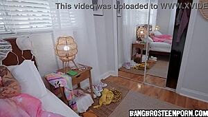 Her stepdad grounded her for partying, but she blows him