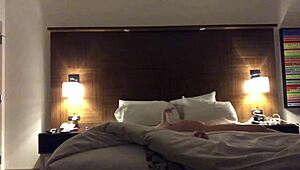 Amateur girlfriend's boobs and ass on display in sex tape