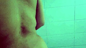 Small model poses in bent over position