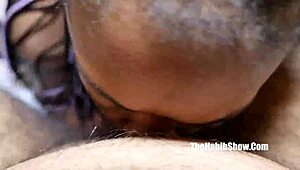 Thick newbie's tight pussy swallows dick fast