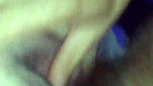 My girlfriend shares homemade moments with friends.