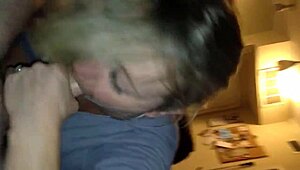 Tinder Babe Sucking My Dick Hard