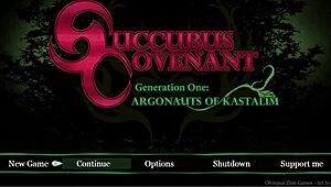 I finally resisted her tempting wet anus in the succubus game.