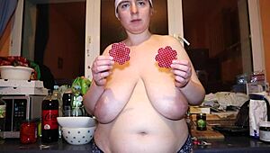 trying out nipple pasties for a bold new look today.