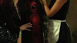 ugh, me and mistress grinding pussy, maid got me all bound up