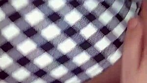 Boldly banging my schoolgirl cousin after party in slutty skirt