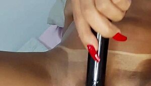 Luana Aguiar gets intensely fucked in the ass in her first channel video, all wet.