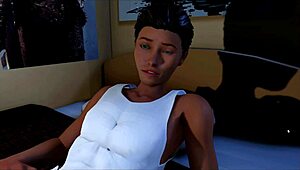 why did aunty's assjob make that cock cum so fast?