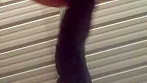 Shemale squirts from monster cock assgasm