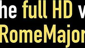 Hot babe Hallie Hays gets pussy licked and stuffed by Rome Major.