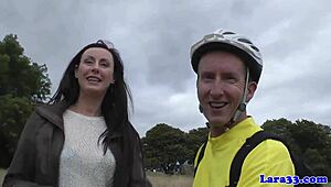 Mature woman in lingerie gets pussy licked and pounded