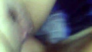 My girlfriend shares homemade moments with friends.