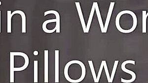 Detailed Pillow Humping On Super Soft Bed Pillows