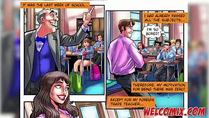 Hot Blue Eyed Teacher And Nerd Stallion