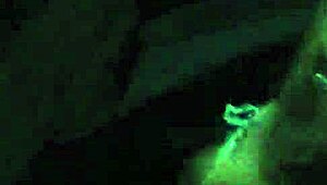 quick solo handjob with music playing