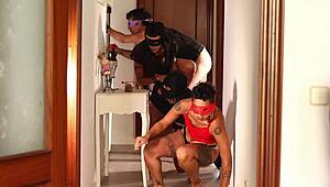 Real Homemade Thieves Break In for Wild MMFF Orgy