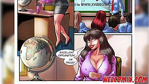 Hot Blue Eyed Teacher And Nerd Stallion