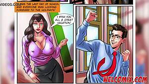 Hot Blue Eyed Teacher And Nerd Stallion