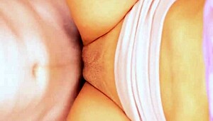 Neighbor Spies on Tight Latina Masturbating