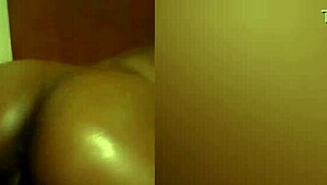 Get into the holiday spirit with this young black girl's big ass video