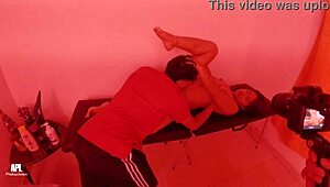 Irresistible Client's Ass Tempts Masseur Into Hardcore Fucking During Massage