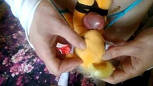 My story about punishing my mlp plush sexslave applejack with shibari and toys.