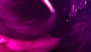 Leashed slut deepthroats cock in garage
