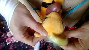 My story about punishing my mlp plush sexslave applejack with shibari and toys.