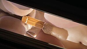 lara croft bent over for doggystyle sex with cumshot on her boobs in tomb raider 3d porn