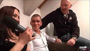 why does the nasty brunette record her fucking games?