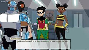 18titans ep27 deep in robot pussy