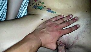 just chilling with a friend, watching her tight amateur pussy get stretched wide by a monster cock. crazy stuff!