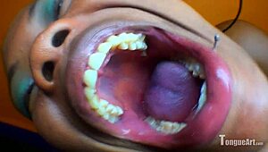 Breanna Xtreme Lolli Tongue Play in Wild Fetish Action Now