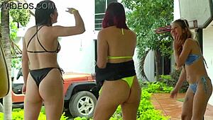 Girls, show me how you twerk on that big cock?