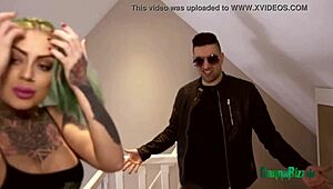 Intense deepthroat squirting