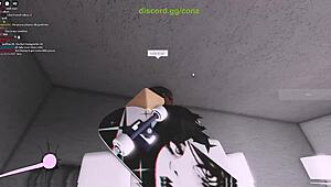 amateur couple fucks on roblox game