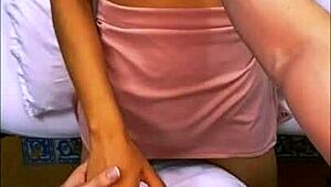 her tight latina stepmom gripped me so hard, i melted