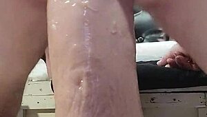 Solo Dildo Riding Brings Deep Feelings For Mr Hankey With Toys