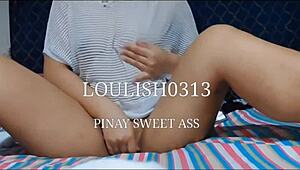 asian girl updates her solo masturbation video