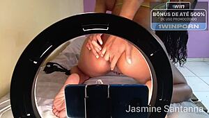 Skinny Filipina Babe Masturbates Solo with Anal Toy