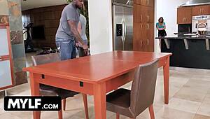 Big Titted Mylf Classics Pawg Pleasures Sweaty Horny Dudes Swallowing Two Cocks!