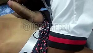 RJ vs SP: Black guys fucking with big cocks in group orgy!